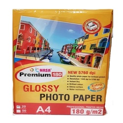 NASA Premium A4 180GSM Glossy Photo Paper 20 Sheets